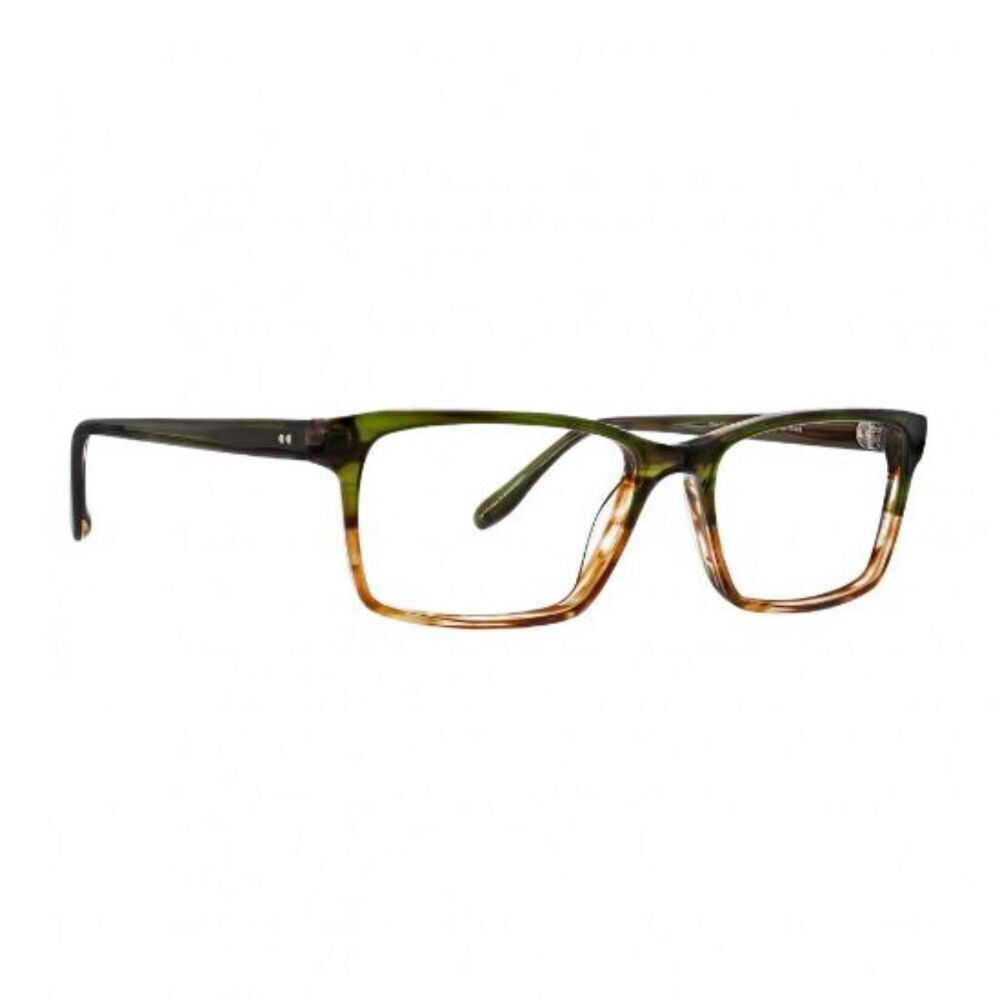 BADGLEY MISCHKA Men's Olive Hayes Designer Rectangle Glasses Frames